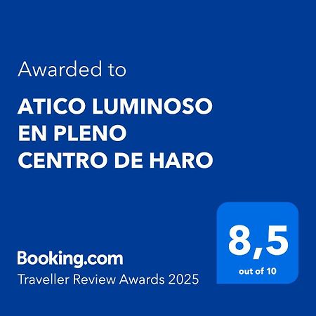 Atico Luminoso En Pleno Centro De Haro 아파트 외부 사진