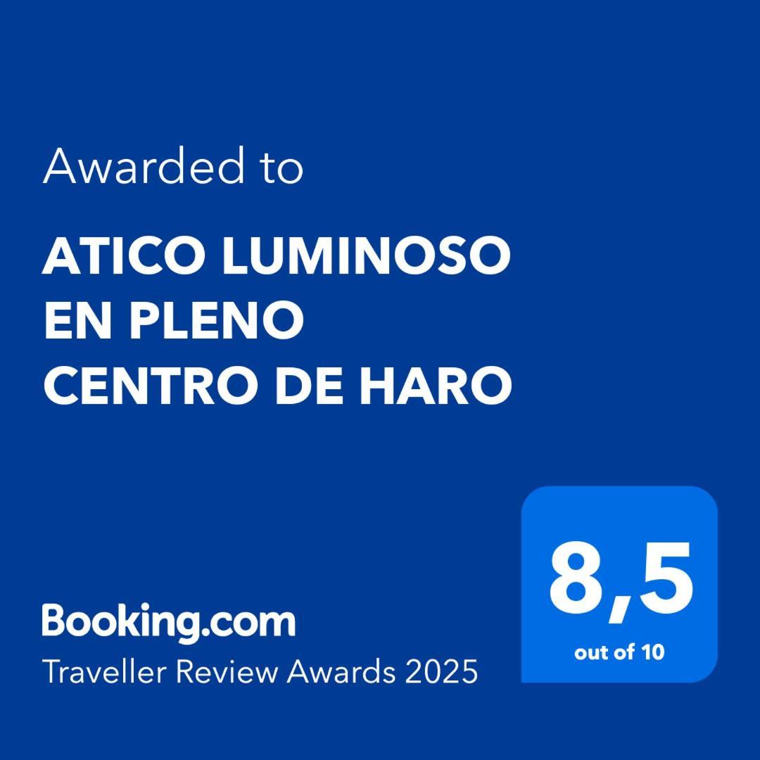 Atico Luminoso En Pleno Centro De Haro 아파트 외부 사진